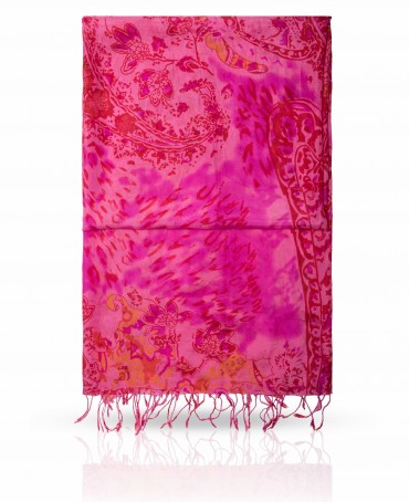 Палантин Женский S-ANIMAL.PAISLEY/FUCS